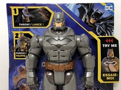 Batman Talking Action Figure Deluxe 20 Phrases DC Comics Battle Strike