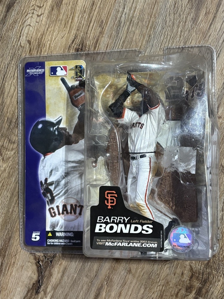 2003 Mcfarlane Barry Bonds Series 5 Sealed Action Fig,San Francisco Giants(B106)
