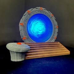 Stargate for 3.75 IN (1:18) Figure Diorama (Painted)