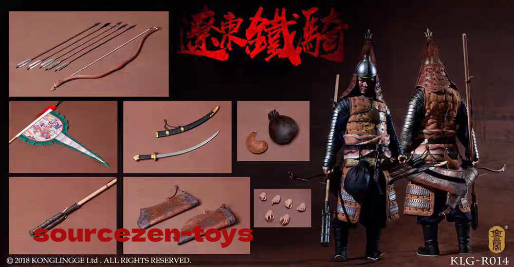 Konglingge toys KLG-R014 1/6 Scale Liaodong Cavalry Mongol Soldier Ming Dynasty