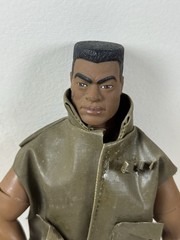GI Joe 1990s African American Solder & Cobra Commander 1:6 Figures VTG Pawtucket