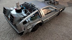 [USED] 1/6 Hot Toys Delorean Back to the Future Part 3 III Time Machine MMS738
