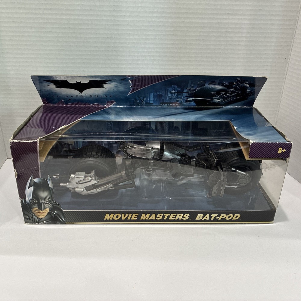 Batman: The Dark Knight Movie Masters Bat-Pod Box Not Perfect – See Pictures