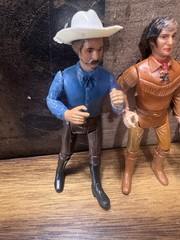 1975 Carolina Legends of the West Wyatt Earp Jesse James Davy Crockett Lot