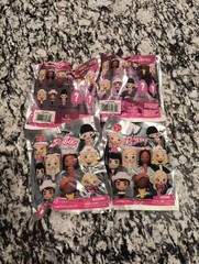 Barbie Series 2 Figural 3D Bag Clip – Lot of 4 Sealed Blind Bags