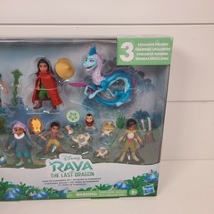 Disney Raya and the Last Blue Dragon Land of Kumandra Playset 20+ Pieces NEW