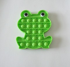 FROG (M GRN) Popoit Figet Stress Reliever Game Adults and Kids of ALL Ages USA