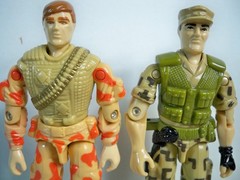 K26i23781 GI JOE 1988 SERIES COMPLETE BUDO MUSKRAT REPEATER HARDBALL SHOCKWAVE