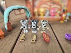 Bluey School Playset w/ Figures And Accessories, The Terriers, Chloe, Rusty, Etc