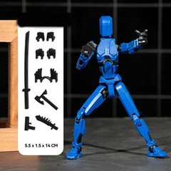 Titan13, Dummy 13, T13 Action Figure,Toy Robot, 3D Printed