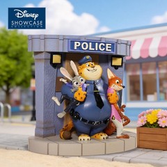 Disney Zootopia2 Officer Clawhauser & Judy Nick Figurine Shanghai Disneyland NEW