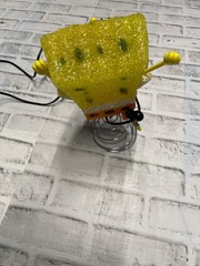 Nickelodeon SpongeBob Squarepants Electric Night Light Desk Lamp Plastic Resin