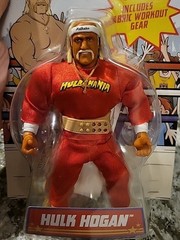 WWE Superstars Series 1 Hollywood Hogan Series 6 Yellow Boots Series 8 Blue