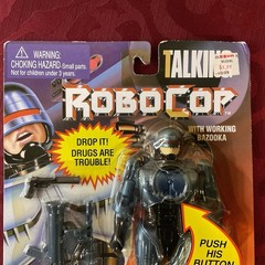 NEW Toy Island 1993 Talking RoboCop w/ Working Bazooka Orion Sealed
