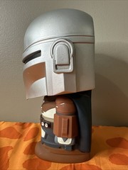 Star Wars The Mandalorian PVC Figural Cute Money Bank Coin Slot In The Back 2020