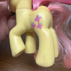 My Little Pony Fluttershy Glimmer Wings Butterfly Pegasus FIM Brushable Hair MLP