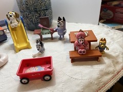 Bluey – Friends & Family Figures, Car, Furniture And Accessories Lot