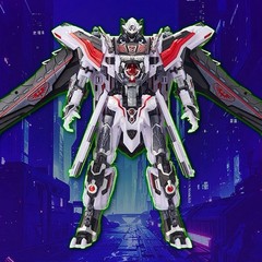 Metal Cardbot W Tyrant Zero Transforming Robot Toy Set Korean Version Brand New