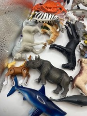 Mixed LOT of Plastic Farm Sealife Safari Animals Schleich & Others