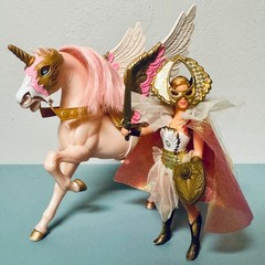VINTAGE 1984 SWIFT WIND &SHE-RA PRINCESS OF POWER COMPLETE NICE!!