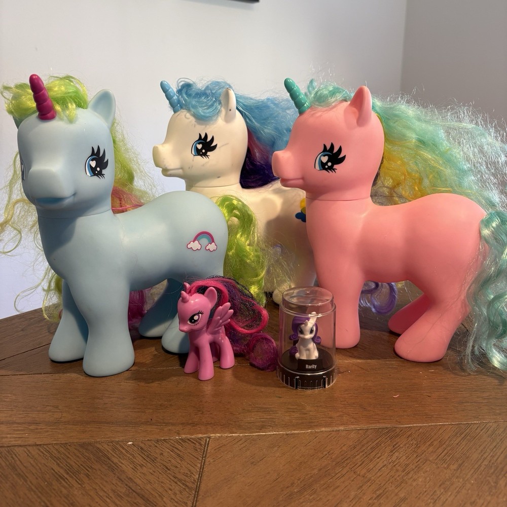 Hasbro My Little Pony Jumbo 9-10 Inches Collectibles Bundle