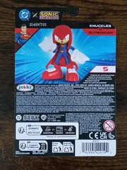 3-PK SONIC Hedgehog DC Comics 2.5″ Eggman Lex Knuckles Superman Silver Lantern