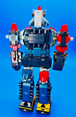 Popy Armored Fleet Dairugger XV Vintage Combining Robot Toy Die-cast Japan 1980s