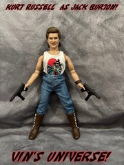 Custom 8″ Mego Kurt Russell Jack Burton Big Trouble in Little China ActionFigure