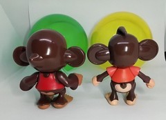 Super Monkey Ball AIAI and GONGON Sega Action Figures GamePro Series 1