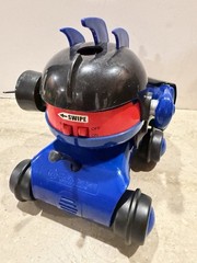 RUMBLE ROBOT Lot Of 2 Battle Bot Mix Team Fight Toy No Remote Turns On And sound