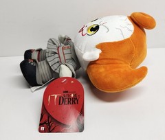 2025 IT Welcome to Derry 8″ PENNYWISE Plush Doll!Horror, Halloween, Stephen King