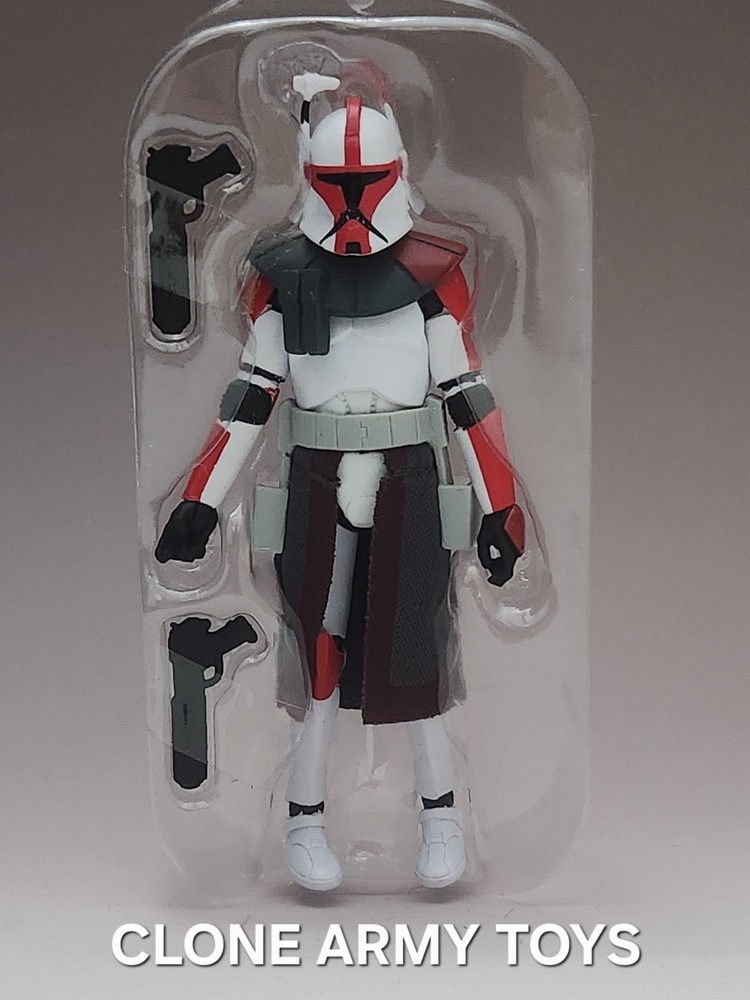 Star Wars Red Clone ARC Trooper Captain Vintage Colllection VC213 3.75 Loose