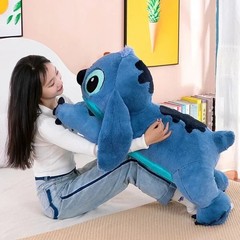 100/60/80cm Stitch Doll Plush Toys Lilo&stitch Plush Stuffed Doll Soft Pil