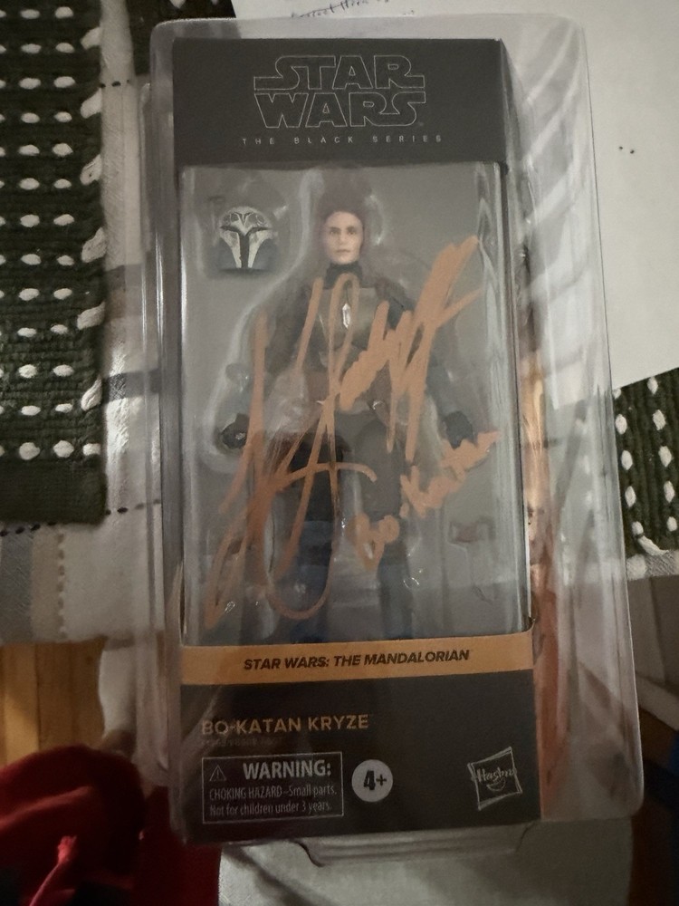Star Wars Black Series Bo Katan Autographed