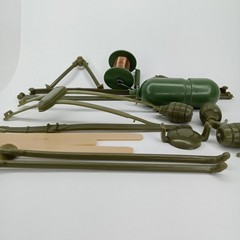 Vintage 1960s G.I. Joe Stony Smith 18 Piece Accessory Set