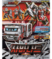 Metal Cardbot W Savannard Transformation Robot Car Carrier Truck Toy Korea SAMG