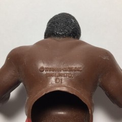 Titan Sports LJN 1985 Iron Sheik & Junkyard Dog Figure WWF Thumb Wrestler Lot