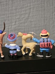 2002-2003 Playing Mantis/The Rudolph Company Rudolph Mini Figures Set Of 10