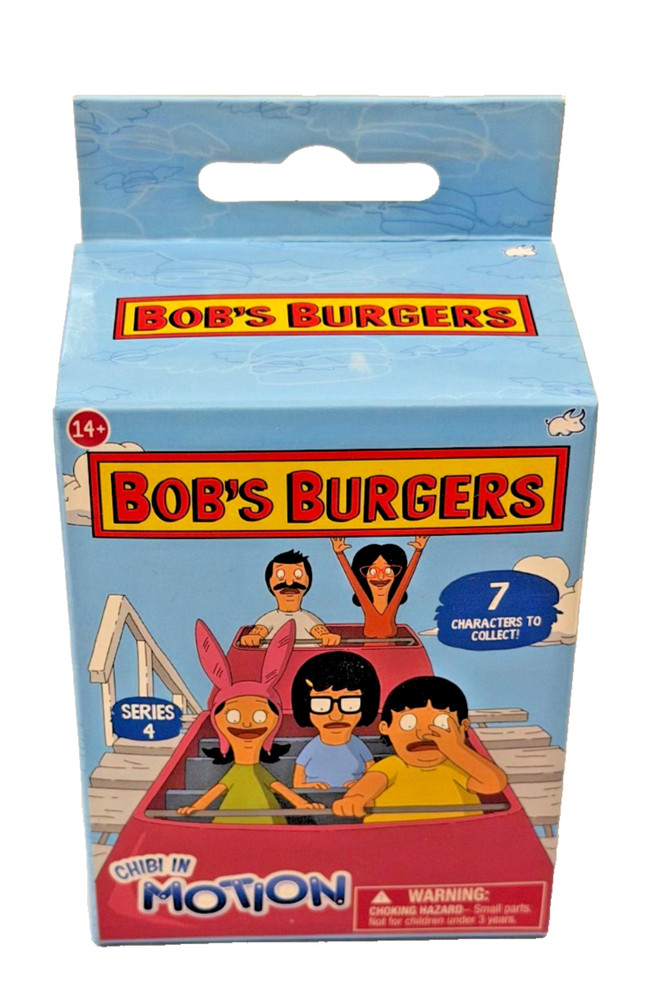 NEW Bullsitoy BOB’S BURGERS Series 4 Chibi in Motion Blind Box Clip