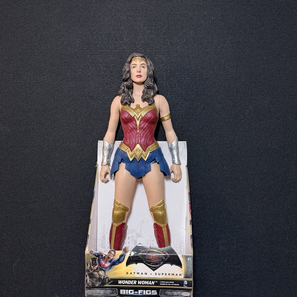 Big Figs Wonder Woman Figure DC Comics 19” Jakks Pacific 2017 – NEW IN BOX
