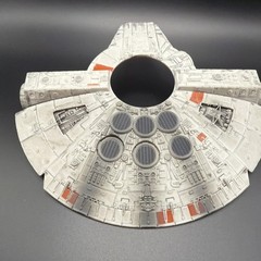 Star Wars Millennium Falcon Jazwares Vehicle 2022 SWJ0022 Light Up Spaceship