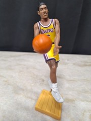1997 NBA Los Angeles Lakers Kenner Starting Lineup Eddie Jones Action Figure