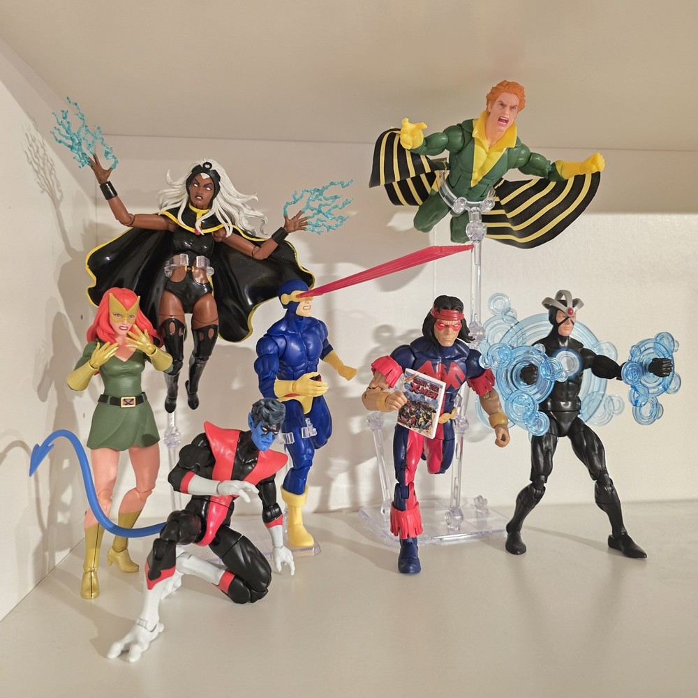 Marvel Legends GIANT-SIZE X-MEN Lot of 7 Storm Cyclops Nightcrawler Banshee