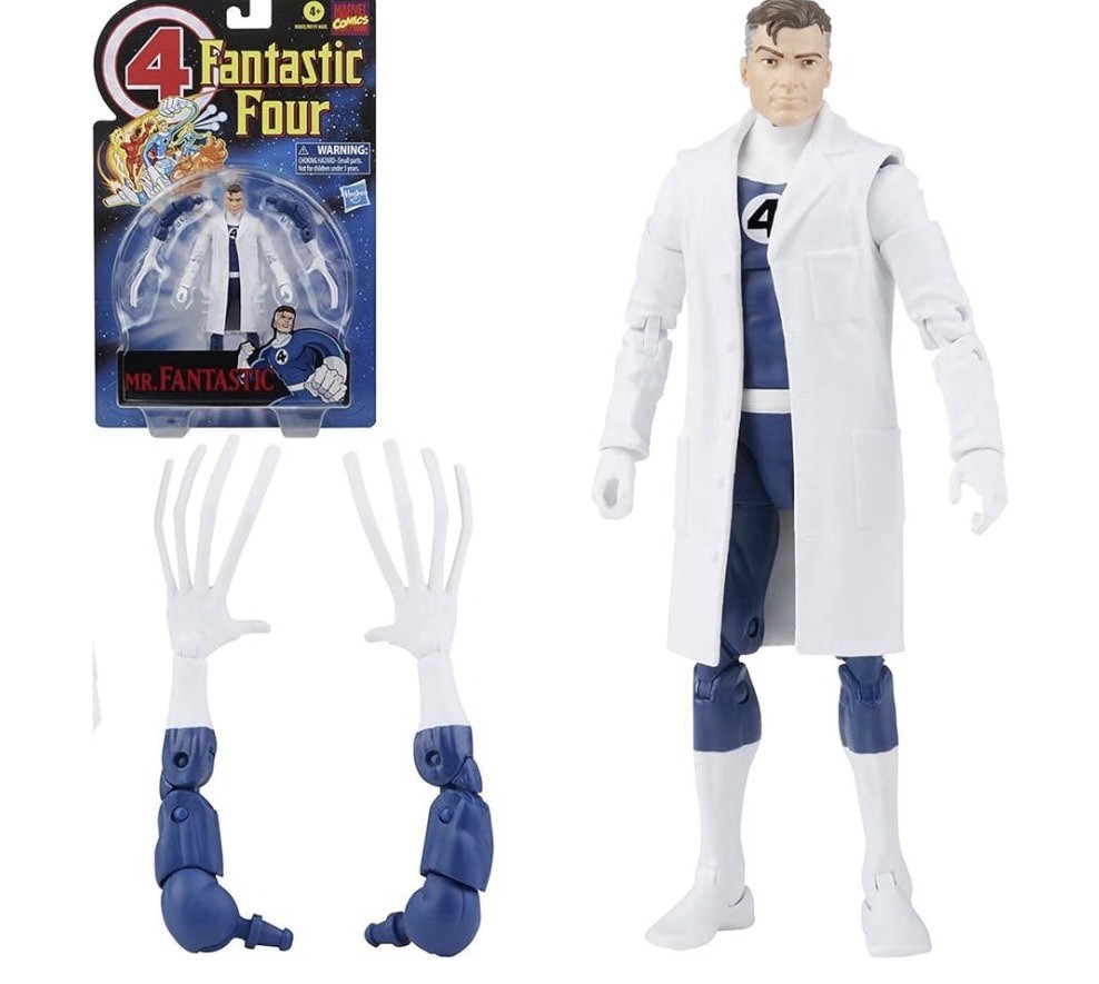 NEW Hasbro Marvel Comics Fantastic Four Mr. Fantastic 6 Inch 2021 🔥
