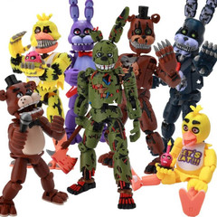 Horror Game FNAF Freddy Fazbear’s Action Figures Anime Collectible Model Toys…