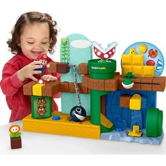 Fisher-Price Little People My Mario Adventure Playset, Musical Toy N-A1R5S4