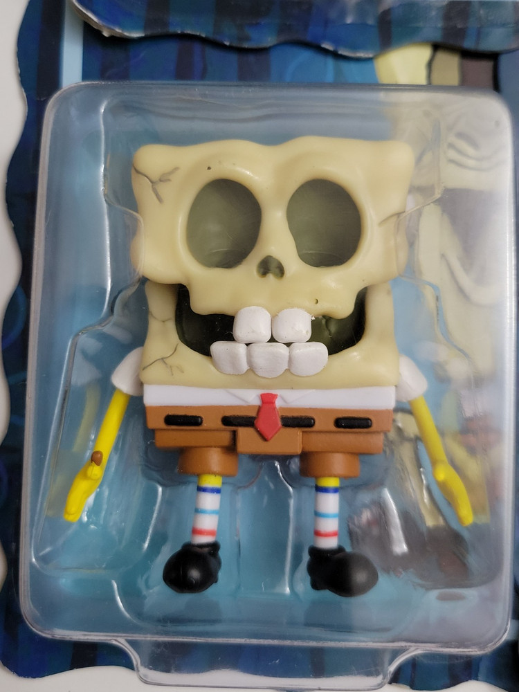 Super7 ReAction SpongeBob SquarePants SkullPants New Old Stock