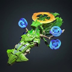 3D DIY Back Ring Weapon ABS Casting Head Upgrade Kit For AOTP QUINTUS PRIME