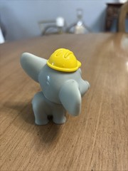 Wishkins Jungle Fantasy Snout Elephant Construction Shovel Hard Hat