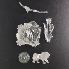 Final Fantasy Creatures Volume #1 3″ Clear Youjinbou Figure Builder SQEX Japan